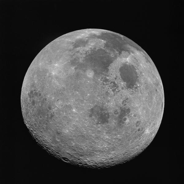 Moon As Seen by Apollo 17
