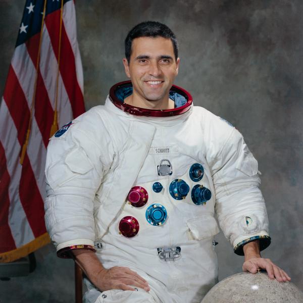 Astronaut Harrison H. Schmitt